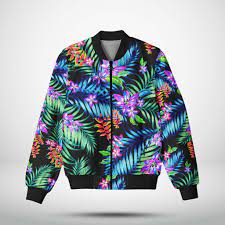 Baju jaket sejuk sweater jacket slim fit 0192095404 kedaionlinemy.com. Sweater Wanita Pria American Style Costum Jaket Bomber Motif Bunga Hawai Outwear Flower Shopee Indonesia