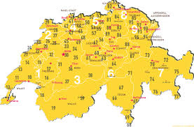 Postleitzahlenkarte Schweiz Karte Schweiz Postleitzahlenkarte Karten