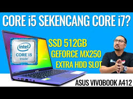 7 laptop asus prosesor i3 terbaik 2020, harga mulai 5 jutaan. Laptop I5 Sekencang I7 Ssd Besar Dan Geforce Mx250 Review Asus Vivobook Ultra A412 Indonesia Youtube