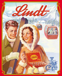 Not To Miss When In Switzerland Lindt Chocolate Publicites Retros Affiches Publicitaires Vintages Vieille Publicite