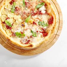La pizza ai 4 formaggi è destinata per gli amanti del formaggio, infatti si chiama così proprio perchè vengono utilizzati come condimenti principali 4 tipi di formaggi differenti le cui dosi possono variare a seconda dei gusti personali. Pizza Four Cheeses Or Ai Quattro Formaggi Pizza With Blue And Stock Photo Picture And Royalty Free Image Image 130171104