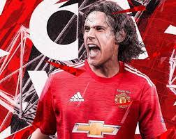 (ici sur un tifo lors du match psg manchester. Manchester United Sign Edinson Cavani On One Year Contract Diskifans