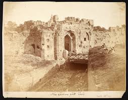 Bala Hissar Gate, Kabul, 1879 ...