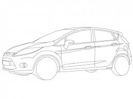 Vous pouvez imprimer votre coloriage voiture ford nouvelle génération grâce au bouton d'impression à droite ou en bas de l'image ou bien le télécharger. Coloriage Auto Ford Simple Dessin Gratuit A Imprimer