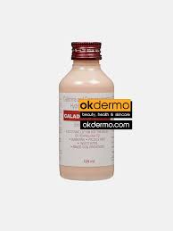 Calamine lotion is a pink liquid used as a topical medication. Caladryl Soothing Lotion Okdermo Skin Care