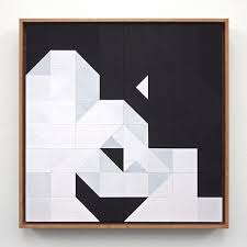 Chess Painting No 45 Tom Hackney 2013 Abstract Geometric Art Colorful Art Drawing Prints