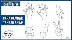 Seri yang ada di animehade.co ini sangat lengkap. Tutorial Cara Menggambar Tangan Jari Anime Di Ibis Paint X How To Draw Hands Easy Youtube