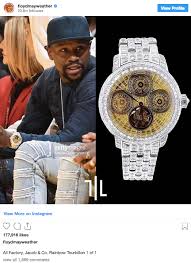 In an instagram video, the boxing that brings mayweather's travelling watch collection to 41 pieces. Is This Watch Over Or Under 15 Million Floyd Mayweather Plays The Ice Is Right With Greg Yuna Time And Tide Watches