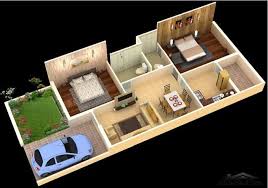 خريطة بيت صغير المساحه دور واحد 72 متر مربع 2 غرفة نوم Duplex House Design Indian House Plans House Layout Plans