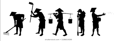  Vietnamese Workers Gambar Petani