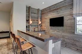 Design Out A New Bar Decoration Plan For Your Home It Seems Fantastic With The Arrangement Of Led Tv In It The F Bars For Home Home Bar Decor Modern Home