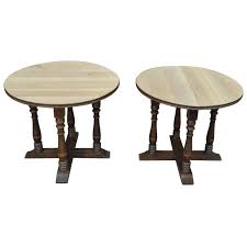 It strikes the perfect rectangular silhouette, making it a great choice for the contemporary living room. Paire Of Oak Side Tables Or Coffee Tables Charles Dudouyt Style Circa 1950 For Sale At 1stdibs