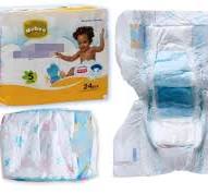 Disposable High Absorption Cotton Magic Tape Baby Napkin Diaper