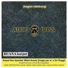 Harga jual karpet plastik vinyl 1 roll untuk alas meja dan lantai (15 meter) rp145.000. Karpet Box Speaker Hitam Harga Per Meter M Lari X 2 Meter 2m Tinggi Shopee Indonesia
