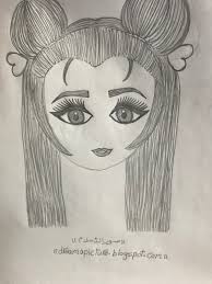 رسومات بنات سهله رسم بسيط وسهل للبنات الاصدقاء للاصدقاء