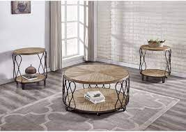109.79 kb, 805 x 949. Belcourt Brown Round Cocktail Table W 2 End Tables Ivan Smith Furniture