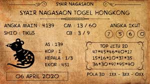 Prediksi Togel Hongkong Senin 06 April 2020 Prediksi Hk Malam Ini