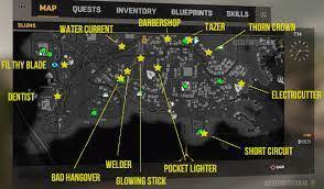 Dying Light Blueprints Locations Weapons Crafting Recipes Guide - Mobile  Legends