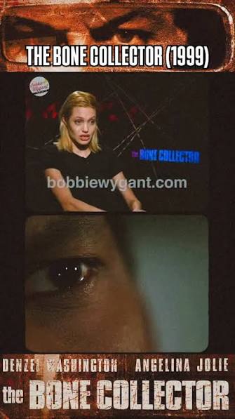 On this day in 1999 THE BONE COLLECTOR debuted in US cinemas… 🎥,  #thebonecollector #denzelwashington #angelinajolie #horror #thriller  #onthisday