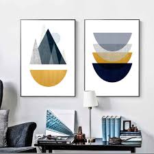 Maybe you would like to learn more about one of these? Mid Century Modern Abstract Geometric Shape A4 Art Print Poster Wall Pictures Nordic Living Room Home Decor Canvas Painting Gift Painting Calligraphy Aliexpress