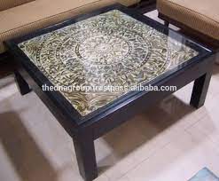 Shop althea round wood coffee table by christopher knight home. Glass Top Indian Wooden Center Table Buy Glass Top Indian Wooden Center Table Modern Design Glass Top Wooden Center Table Small Glass Center Table Product On Alibaba Com