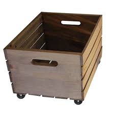 Rustic Storage Crate On Wheels Home Decor Wooden Crate With Etsy Wooden Crates On Wheels Crate Storage Crate Shelves