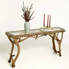 This element will bring an artistic vibe to any living space. Elk Antler Sofa Table Western Passion