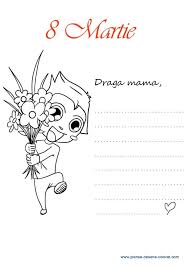 Noi am facut uite asa un martisor: Planse De Colorat De Ziua Mamei 8 Martie Character Fictional Characters Snoopy