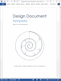 It will redirect you to a welcome the design menu option allows you to format and style the page or any element added to the page. Design Document Templates Ms Word Technical Writing Tools