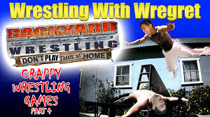 Don't try this at home is a wrestling game where you have to defeat your enemy in the bloodiest way possible. Wrestling With Wregret Backyard Wrestling 1 2 Tv Episode 2014 Imdb