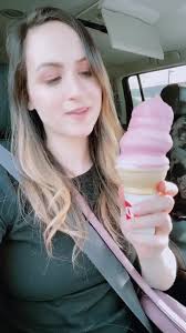 Cotton Candy Dipped Cone Dairy Queen