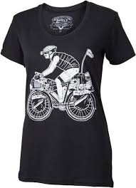 long haul trucker george tee womens