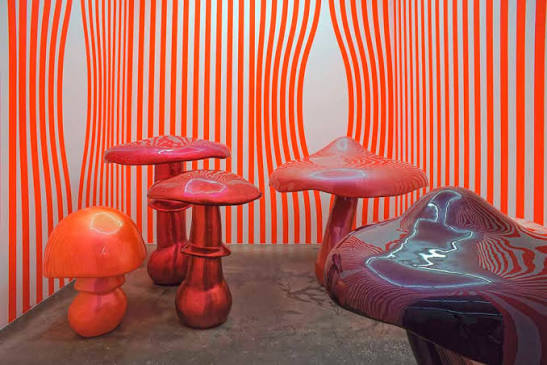 Work by Sylvie Fleury