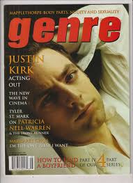 Genre Gay Fashion Mag Justin Kirk Patricia Nell Warren May 2001 031120nonr
