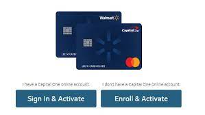 Keep your credit card and personal information handy in case it is needed. Www Walmart Capitalone Com Activate Walmart Rewards Card