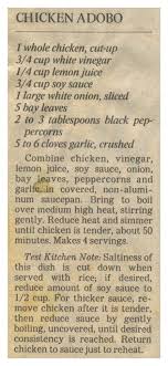 Meat Chicken Adobo Eudaemonius Flickr Adobo Chicken Adobo Filipino Recipes
