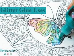 Lassen sie sich dabei ruhig auch vom wetter und der jahreszeit leiten. Glitter Glue Uses Favecrafts Com
