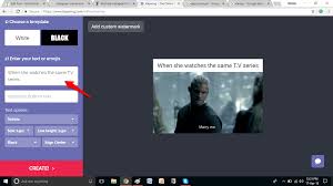 The default font color is white with a black outline, but you can edit it as you see fit. How To Create Memes With White Black Background And Words Techuntold