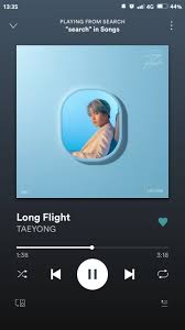 long flight by taeyong spotify lagu pengeditan foto