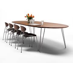Danish modern dining tables are typically made with rosewood, mahogany, or teak, and have natural finishes that let the wood speak for itself. Luxury Danish Modern Dining Tables Wharfside