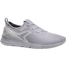 Walking Shoes For Men Pw 100 Grey