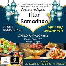 Sudah tau kan mana saja tempat buka puasa yang asyik dikunjungi di 2021 di kota malang? 17 Senarai Bufet Ramadan 2021 Sekitar Shah Alam