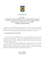 Va rugam sa ne comunicati modelul unui act aditional la contractul individual de munca. Proiect De Hotarare De Guvern Pentru Norme Metodologice Og 42 2004 By Revista Veterinarul Issuu