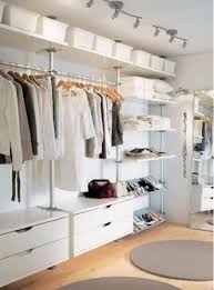 Ikea Stolmen Another Configuration I Like The Bins Up Top On The Shelves Ankleide Zimmer Schrank Regale Ankleide