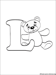 Letra L Para Colorear