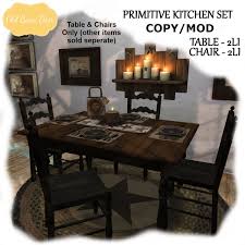 We decided to create 2 distinct entertaining areas using the molteni & c freestlyle sectional. Second Life Marketplace Obd Primitive Dining Set