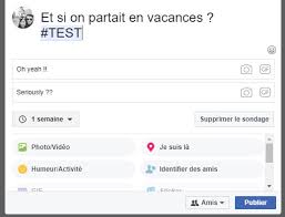 Comment Creer Un Sondage Facebook Depuis Une Page Ou Profil