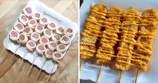 Resep roti goreng abon 3. Cara Buat Sate Sosej Roll Cheese Yang Mudah Tapi Sedap Anak Anak Pasti Suka Ni Keluarga