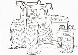 coloriage un tracteur en ligne et dessin gratuit a imprimer dessine les coloriages d john deer de spitz allemand