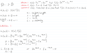 This will involve integration at some point, and we'll. Solving Partial Differential Equation With Separation Of Variables Mathematics Stack Exchange